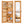 Jewelry Armoire Organizer With Full Length Mirror, Wall Mounted Lockable Cabinet With LED Light