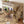 Loft Bed With Built In L Shaped Desk, LED Lights, Storage Shelves, Cabinets, And Staircase