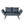 1 Pieces Patio Wicker Side Foldable Bench Patio Backyard Conversation Bench Gray Wicker - Dark Gray