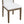 TREXM Vintage Style Dining Chair Set with 4 Upholstered Chairs