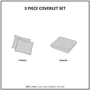 Reversible Quilt Set Mocha King/Cal King