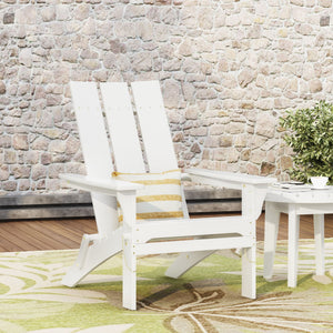 Aurascape Outdoor Comfort Foldable Adirondack Chair