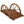 Wooden Garden Bridge Arc Footbridge With Half Wheel Railings Solid Fi - Brown
