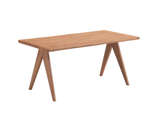 Velentina Rattan Dining Table - Natural