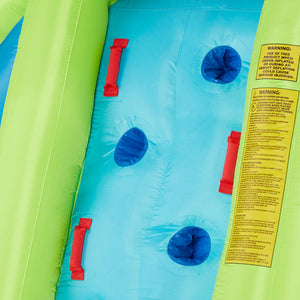 Kahuna Mega Blast Kids Water Park & Comfy Floats Inflatable Stripe Hammock Float