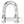 Wichard Self-Locking D Shackle - Diameter 8mm - 5/16