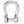 Wichard Captive Pin Bow Shackle - Diameter 8mm - 5/16