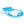 Intex 7-Person Inflatable Island Pool Lake Raft Lounger for Adults (2 Pack)