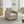 Modern Square Upholstered Swivel Accent Chair with Metal Base