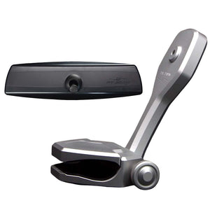 PTM Watersports Mirror/Bracket Kit w/VR-140 PRO Mirror  ZXR-320 (Silver)