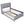 Upholstery Platform Bed With Trundle, Trundle Can Be Flat Or Erected