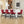 Swivel Velvet Barstools with Button Tufted Decoration - Set of 2 (Wine Red)