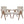Contemporary Poppy Fabric Dining Armchair With Rubberwood Legs