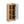 Freestanding Bathroom Side Cabinet, Narrow Storage Cabinet With Single Door & 3 Tier Open Shelves - Black / Light Oak / White