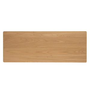 Natural Oak Wood Bar Table