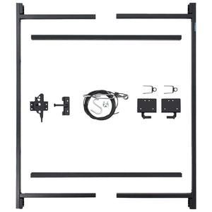 Adjust-A-Gate Steel Frame Gate Building Kit, 60"- 96" Wide Opening Up To 5' High