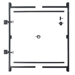 Adjust-A-Gate Steel Frame Gate Building Kit, 60"-96" Wide, 6' High (3 Pack)