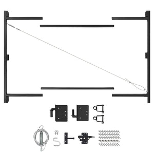 Adjust-A-Gate Steel Frame Gate Building Kit, 60"-96" Wide, 6' High (3 Pack)