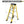 Fiberglass Reinforced Single Side Ladder – 4-Step