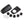 Scanstrut DS-H10-BLK Horizontal Cable Seal- Black *3-Pack