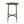 Renu - Round Bar Table With Industrial Charm - Light Brown
