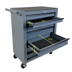 Rolling Metal Tool Chest with 7 Drawers, 20" Steel Cabinet