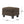 Upholstered Ottoman, Chocolate