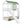 Twin Over Twin House Bunk Bed With Convertible Slide And Trundle - White
