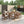 TREXM Patio Table and Chairs Set for 6 with Umbrella Hole