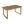 U_STYLE Farmhouse 5-Piece Outdoor Patio Dining Set with Adjustable Legs