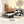 Race Car Shaped Twin Platform Bed With Wheels, Pine Wood Construction