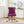 Office Chair Modern Velvet Upholstered Tufted Button (Purple)