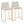 Fuji - Contemporary High Back Stylish Counter Stool