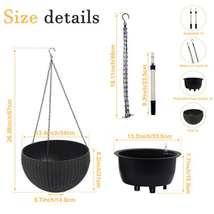 Self Watering Hanging Planter