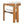 Set of 2 Outdoor Acacia Wood Dining Chairs with Cushions