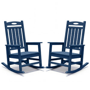 Outdoor Rocking Chair Set of 2