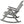 Durable Wooden Porch Rocker, Fir Log Rocking Chair