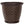 Suncast 1807J4 18 x 16.5 Inch Wicker Resin Flower Pot Garden Planter, Dark Brown