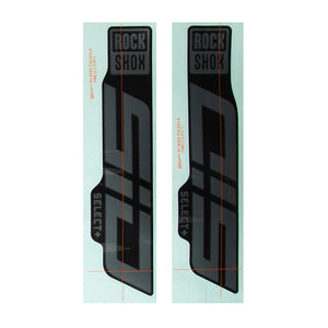 RockShox SID 35 D1 Decal Kit