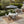 Patio Umbrella With Crank Lift & Push Button Tilt Frame, 200G / Sqm Solution Dyed Canopy - Blue Multi / Brown