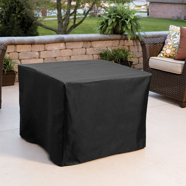 Endless Summer 30,000 BTU LP Gas Outdoor Patio Fire Pit Table w/Black Fire Glass