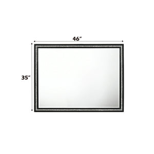 Haiden Weathered Mirror Black