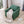 360 Degree Swivel Armchair Cotton Linen Fabric with Brass Nail Detailing