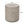 Outdoor Lightweight Concrete Side Table, Light Gray