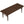 Mia - Bench - Dark Brown