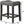 Transitional Style Counter Height Dining Stool With Footrest (Set of 2)