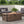 Outdoor Patio Rectangle Gas Burning Fire Pit - Wood Pattern