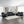 3 Pieces Recliner Sofa Sets Home Theater Seating Manual Recliner Chair With Center Console And LED Light Strip For Living Room
