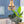 Large Beaded 4-Light Chandelier