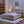 Queen Size Kids Upholstered Bed with Rabbit Ear Headboard & Storage